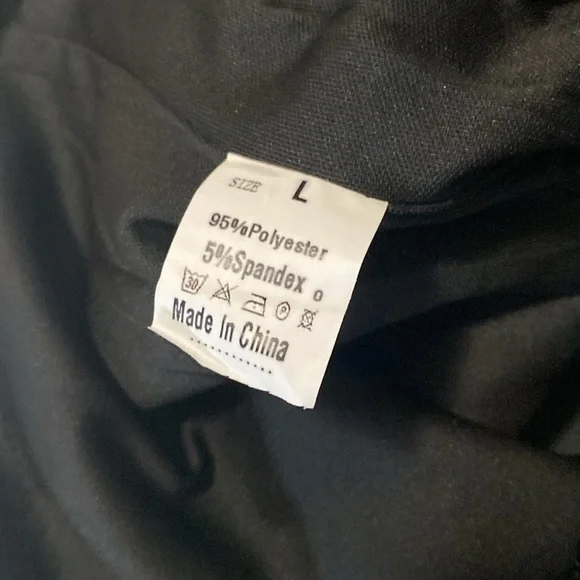 Sequins black cross back straps Dress Size L NWOT - Picture 9 of 11